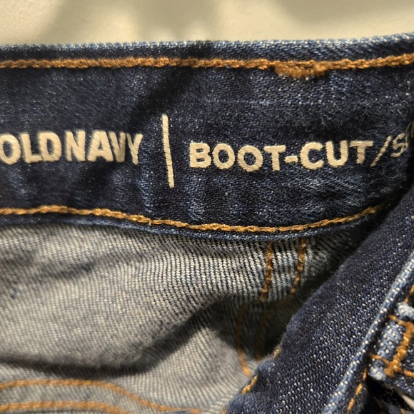 Old Navy Boot-Cut Semi-Evase Men size 36 x 32 Dark wash - Picture 2 of 4